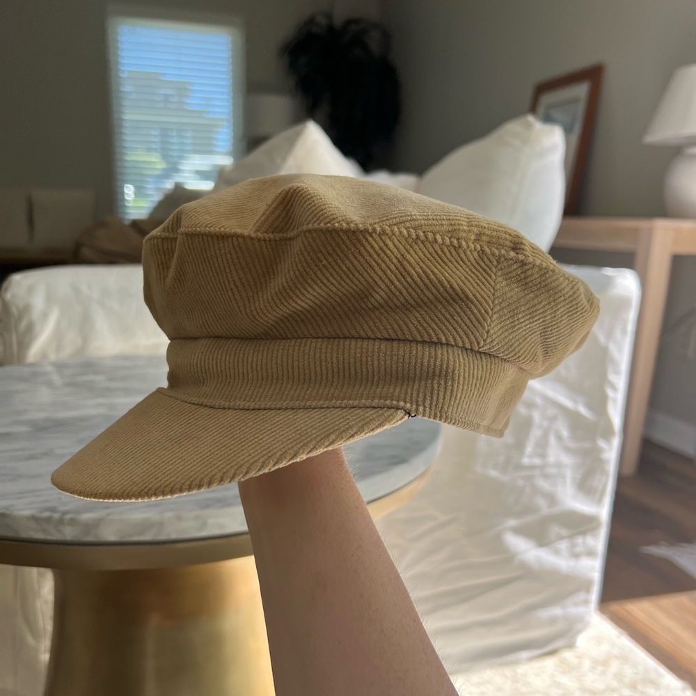 Lack of Color Tan Corduroy Fiddler Hat